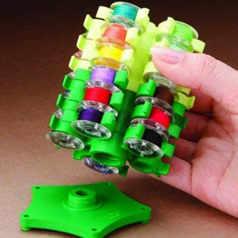 Sewing Machine Yarn - ตัวหนีบยึดพลาสติก30เกลียวที่เก็บที่เสียบบเงินที่ตั้งฐานเย็บเครื่องเย็บผ้าเครื่องมือเย็บปักถักร้อยทำได้ด้วยตัวเอง