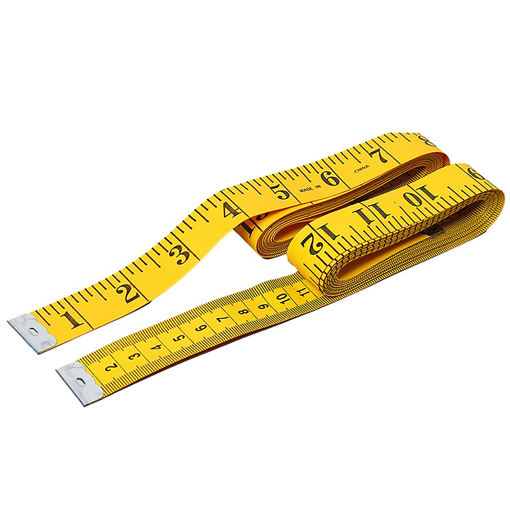 Sewing Gauge Ruler - Chainho,ไม้บรรทัดแบบนุ่มสำหรับช่างตัดเสื้อ,การวัดความแม่นยำสูงเป็นเซนติเมตรและนิ้ว,เครื่องมือเย็บผ้าและควิลท์ DIY,ความยาว 3 เมตร,16TL03