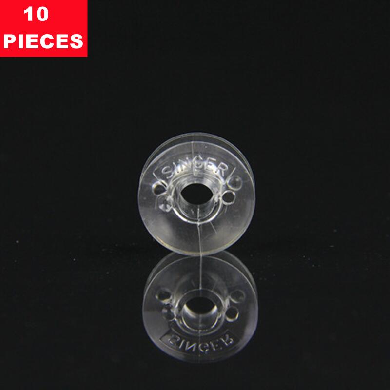 Sewing Machine Yarn - 10Pcs เครื่องเย็บผ้า Bobbins (55623A) โลหะ 