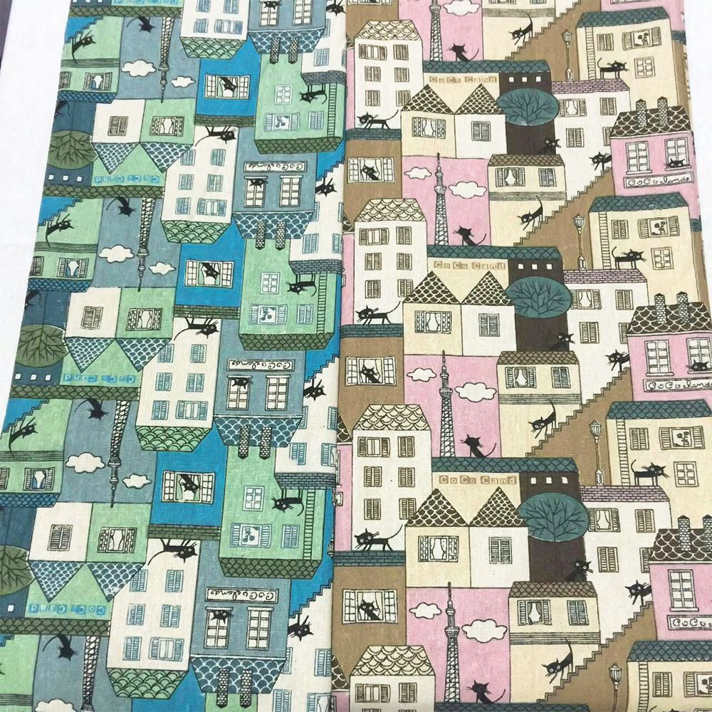 Vintage Sewing Textile - ชุดงานหัตถกรรมผ้าปอเย็บปะติดสไตล์วินเทจชุดบ้านขนาดเล็กแบบนอร์ดิกงานเย็บผ้าฝ้ายผ้าลินินป่านวัสดุแบบทำมือ DIY