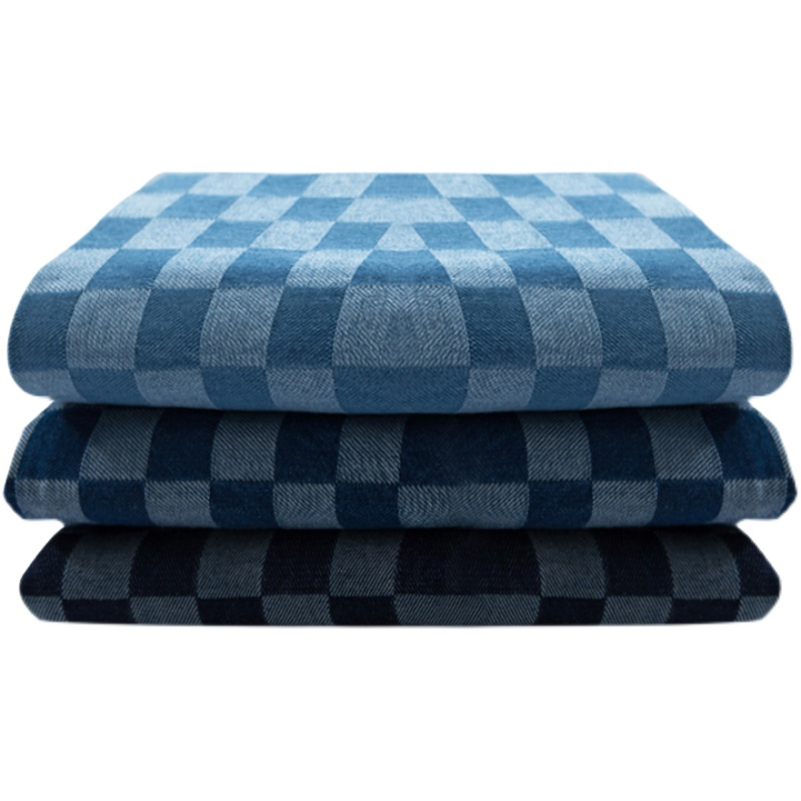 ผ้าฝ้าย Jacquard DENIM ผ้าลายส - Sewing By บทวิจารณ์และราคา