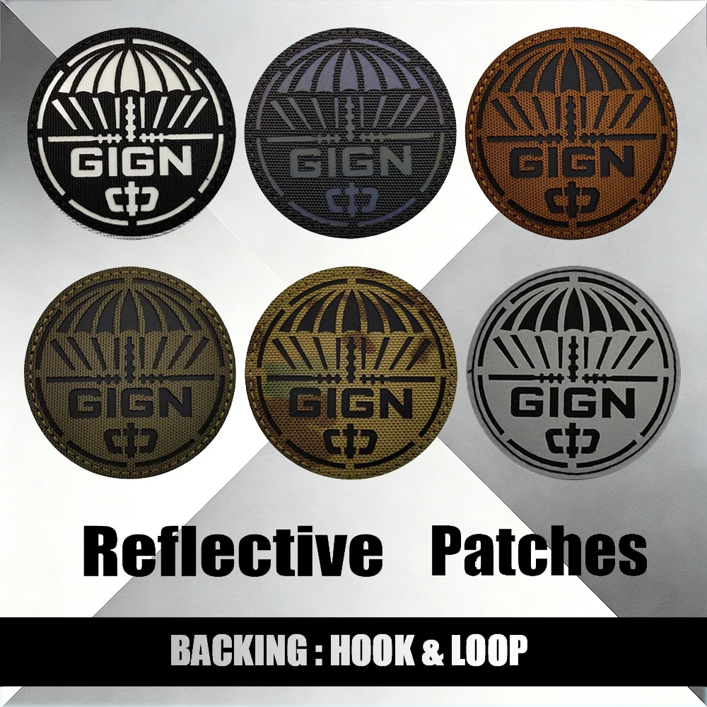 แผ่นปะติดแบบยุทธวิธี GIGN ของฝ - Sewing Jackets บทวิจารณ์และราคา