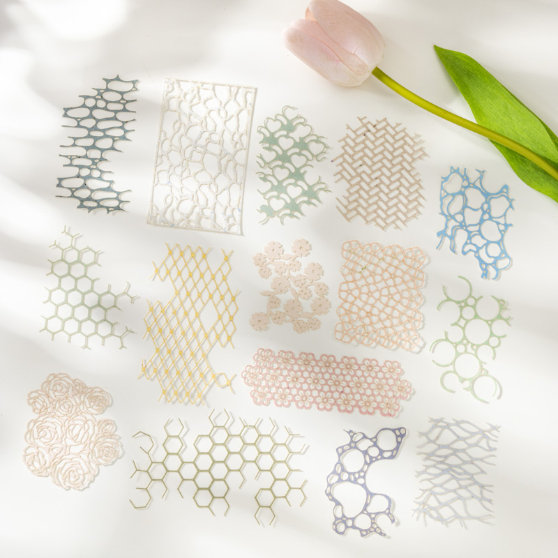 กระดาษลูกไม้ลายวินเทจ 10 ชิ้น  - Pattern Tissue Paper บทวิจารณ์และราคา