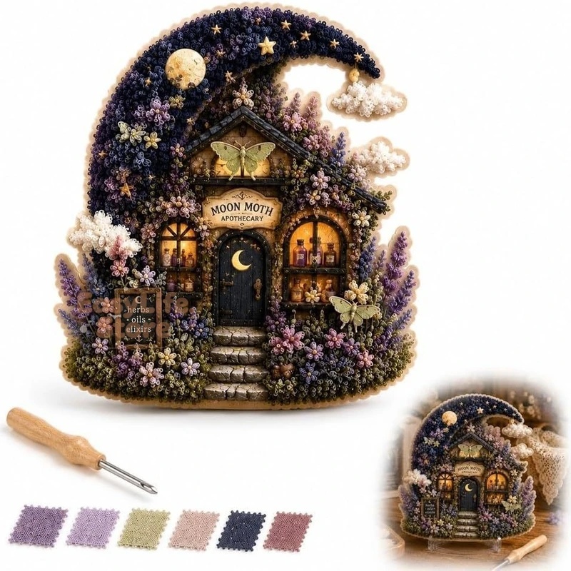 ชุดงานฝีมือปักผ้า 3 มิติ ลายบ้ - Textiles Sewing Techniques บทวิจารณ์และราคา