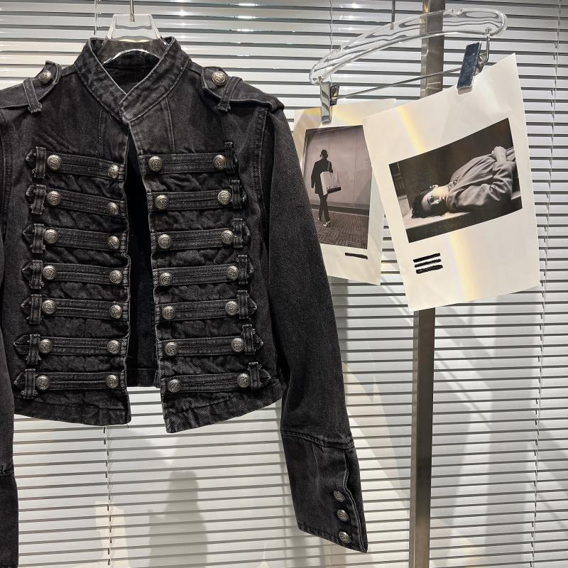 แจ็คเก็ตยีนส์สั้นแบบมีสายสะพาย - Sewing Jackets บทวิจารณ์และราคา