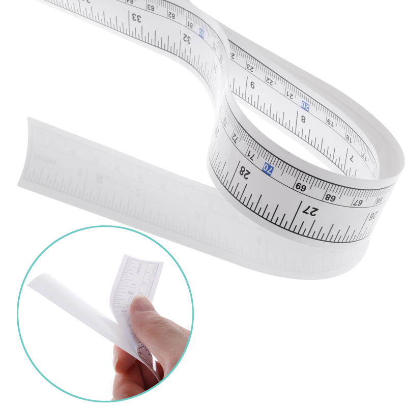 90ซม.Selfกาวเมตริกเทปวัดไม้บรร - Sewing Labels บทวิจารณ์และราคา