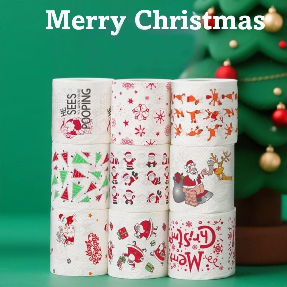 กระดาษชำระลายคริสต์มาส ลายต้นค - Pattern Tissue Paper บทวิจารณ์และราคา