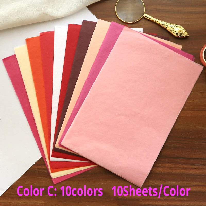 210*140มม.A5 100แผ่น/กระเป๋ากร - Pattern Tissue Paper บทวิจารณ์และราคา