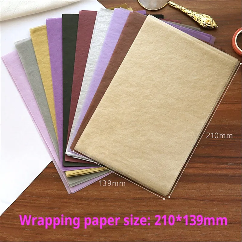 210*140มม.A5 100แผ่น/กระเป๋ากร - Pattern Tissue Paper บทวิจารณ์และราคา