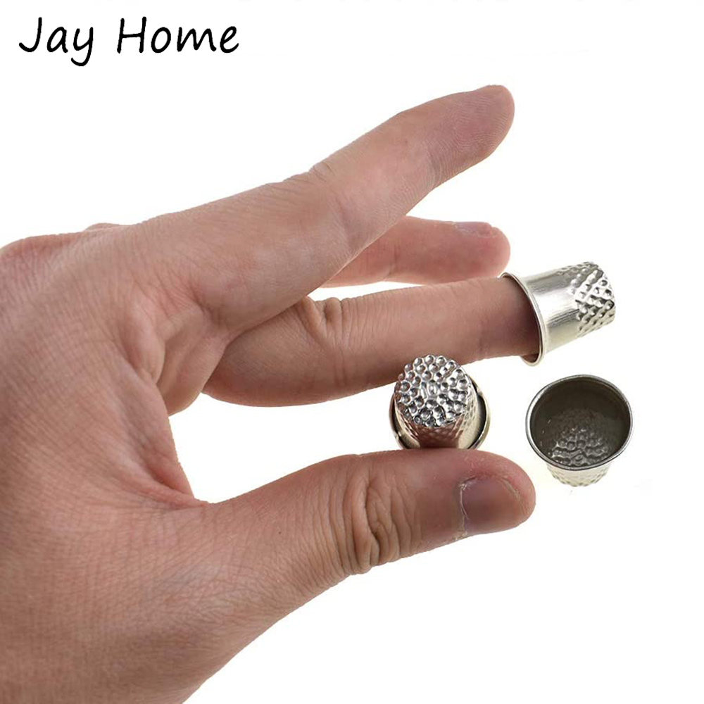 5/10Pcs จักรเย็บผ้าเงิน Thimbl - Sewing Thimble Metal บทวิจารณ์และราคา