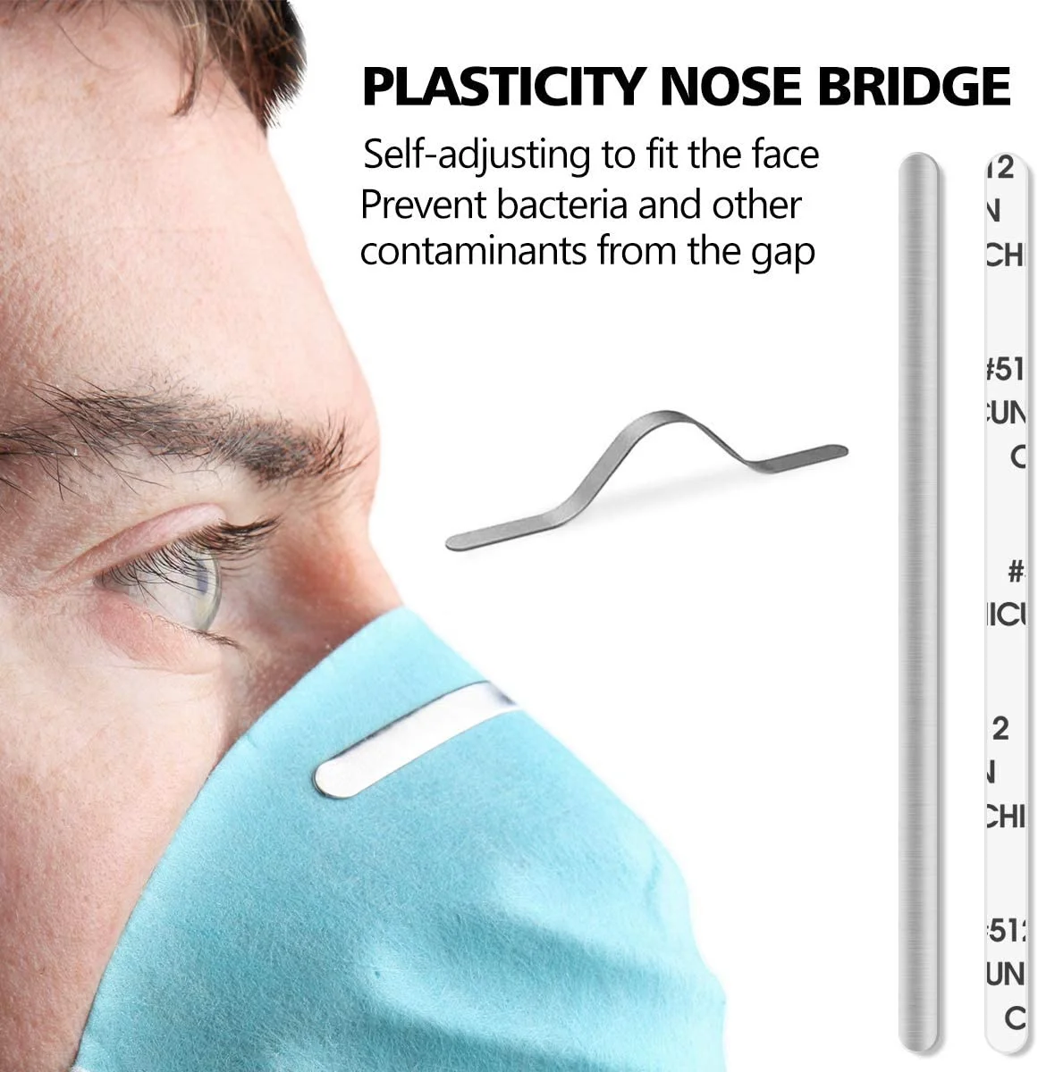 สะพานจมูกแถบสำหรับ Mask,อลูมิเ - Sewing Machine Yarn บทวิจารณ์และราคา