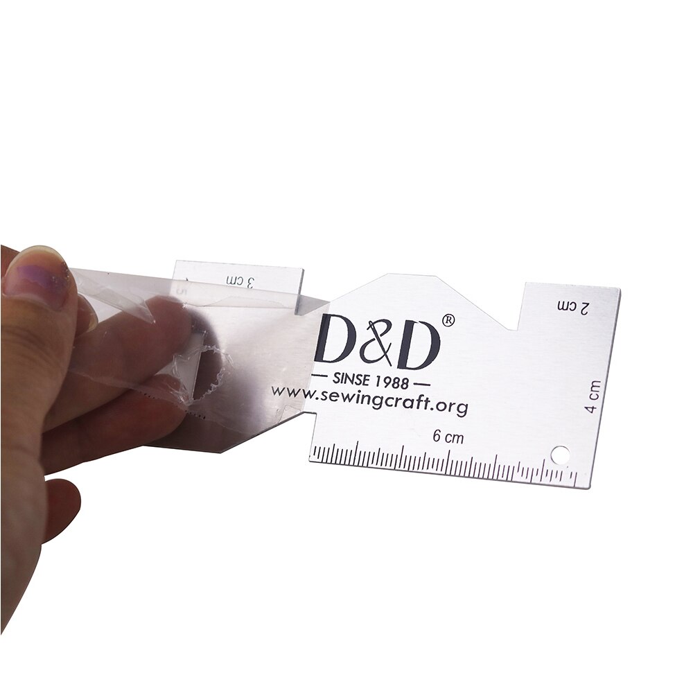 เกจวัดโลหะไม้บรรทัดควิลท์คุณภา - Sewing Gauge Ruler บทวิจารณ์และราคา