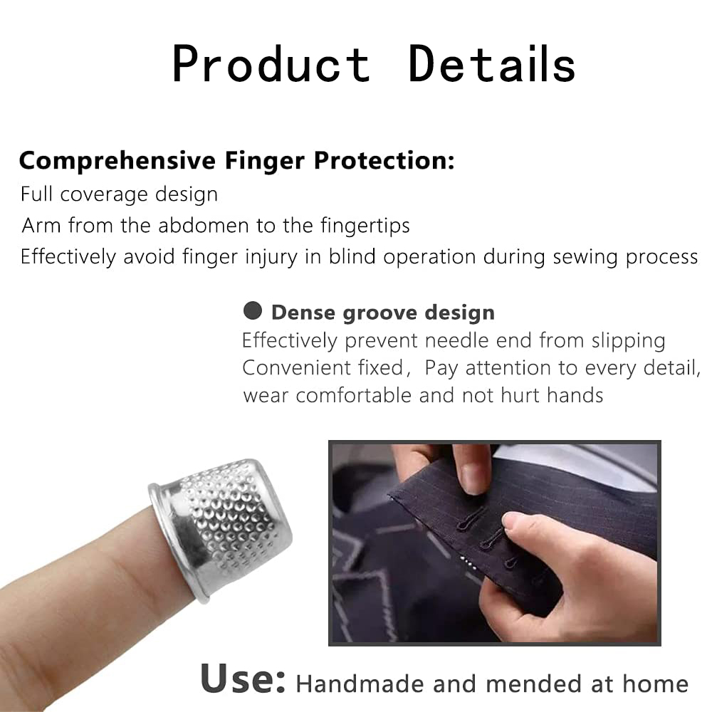 10/30Pcs โลหะเย็บ Thimble Fing - Sewing Thimble Metal บทวิจารณ์และราคา
