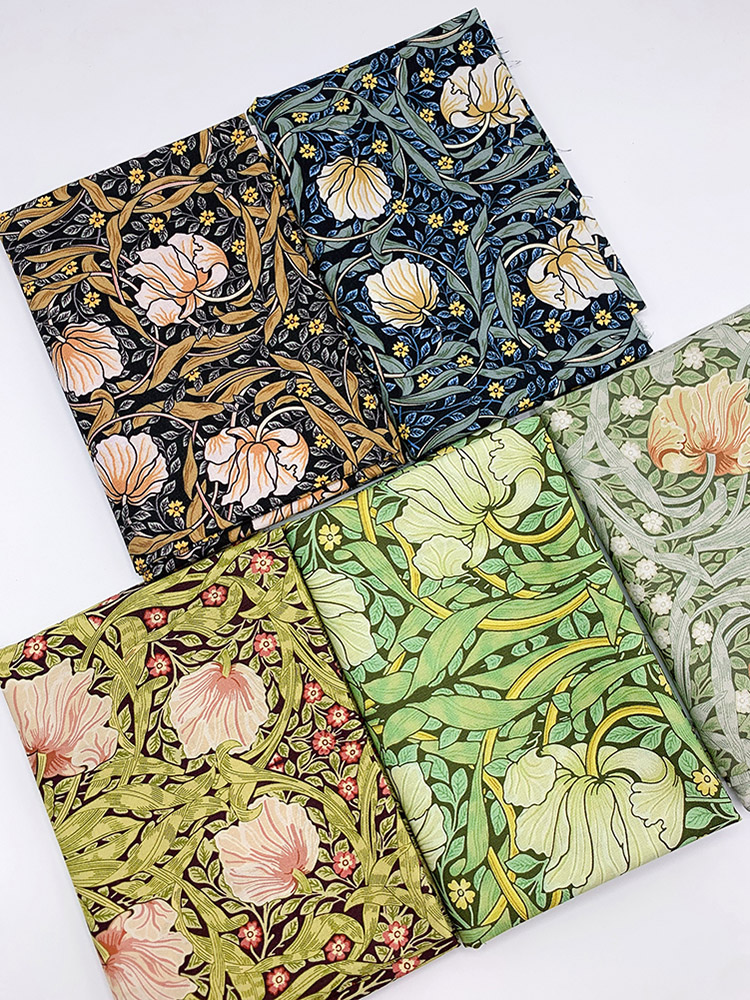 ผ้าฝ้ายลายวิลเลียม มอร์ริส แม็ - Sewing By บทวิจารณ์และราคา
