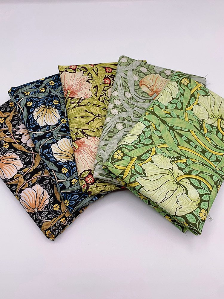 ผ้าฝ้ายลายวิลเลียม มอร์ริส แม็ - Sewing By บทวิจารณ์และราคา