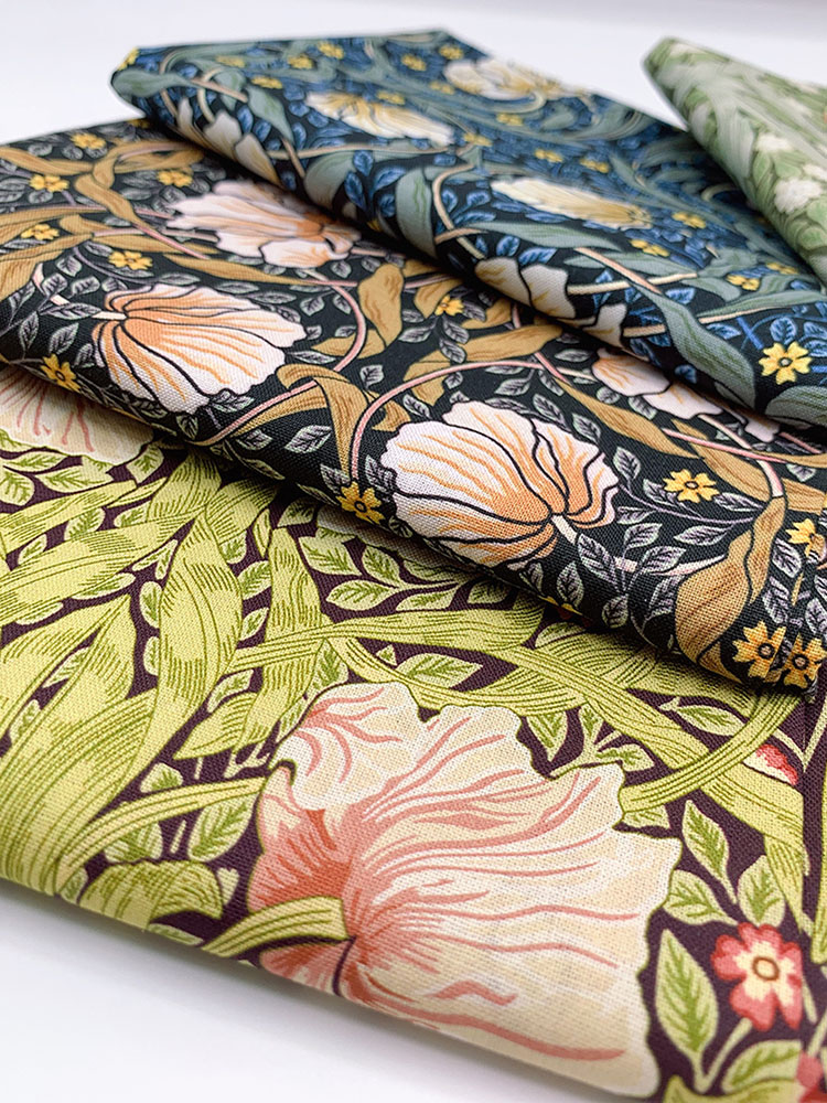 ผ้าฝ้ายลายวิลเลียม มอร์ริส แม็ - Sewing By บทวิจารณ์และราคา