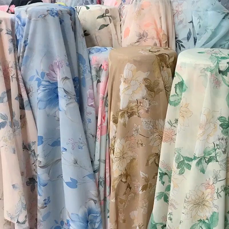 30D Butterfly Printed Chiffon  - Sewing By บทวิจารณ์และราคา