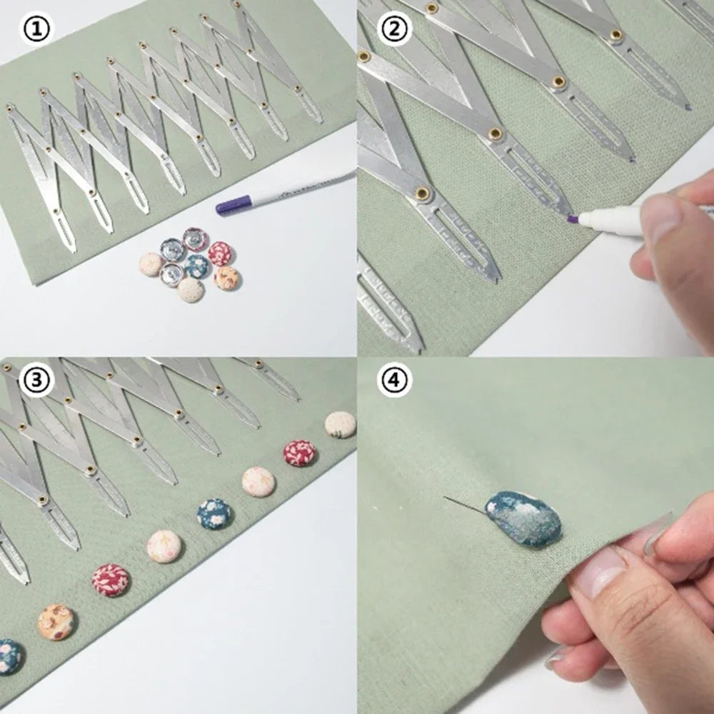 ขยายเกจอุปกรณ์เย็บผ้า Iquidist - Sewing Gauge Ruler บทวิจารณ์และราคา