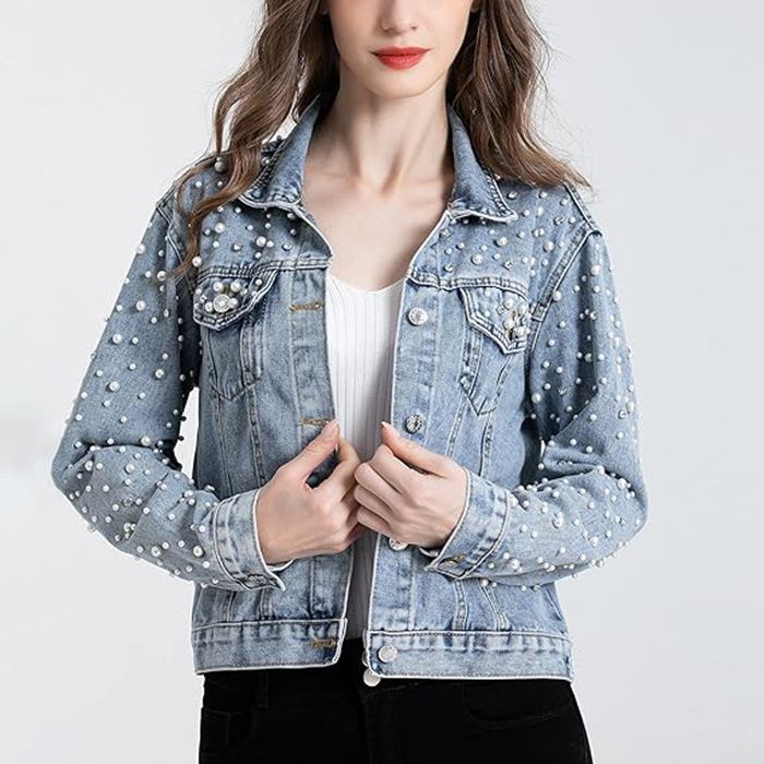 แจ็คเก็ตยีนส์ New Pearl สำหรับ - Sewing Jackets บทวิจารณ์และราคา