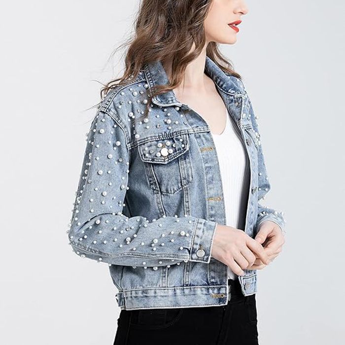 แจ็คเก็ตยีนส์ New Pearl สำหรับ - Sewing Jackets บทวิจารณ์และราคา