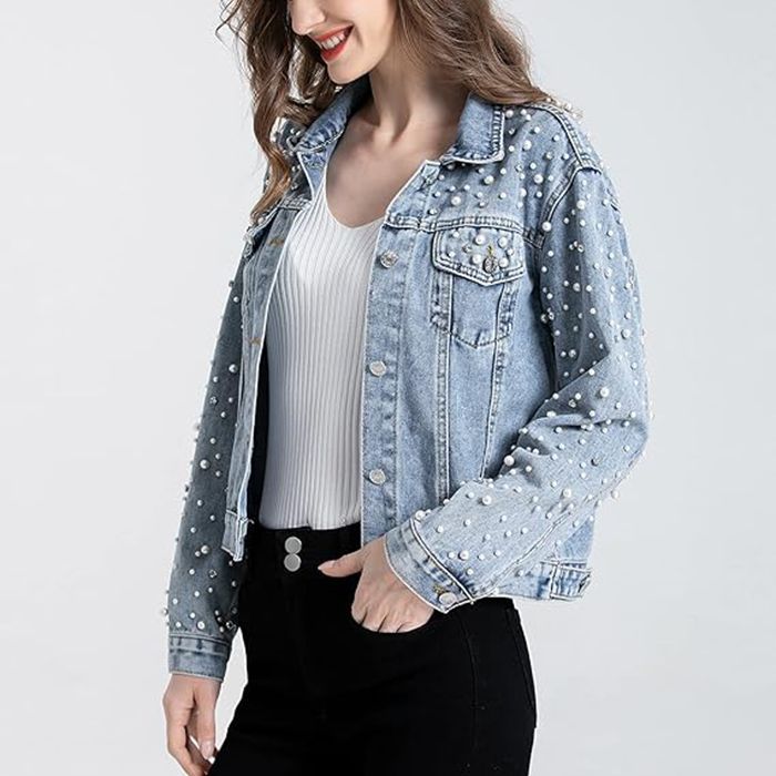 แจ็คเก็ตยีนส์ New Pearl สำหรับ - Sewing Jackets บทวิจารณ์และราคา