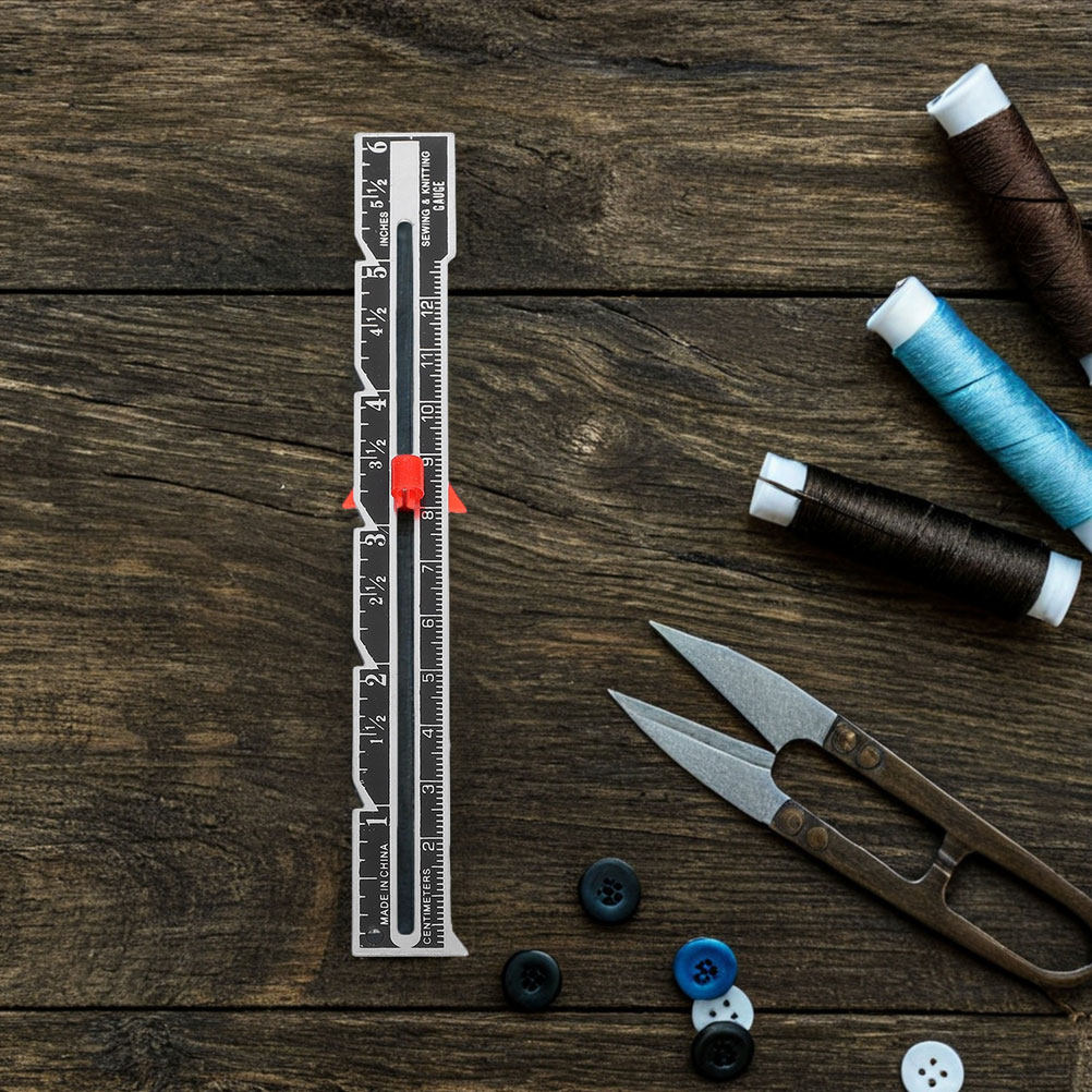 ชุดไม้บรรทัดวัดขนาดสำหรับงานเย - Sewing Gauge Ruler บทวิจารณ์และราคา