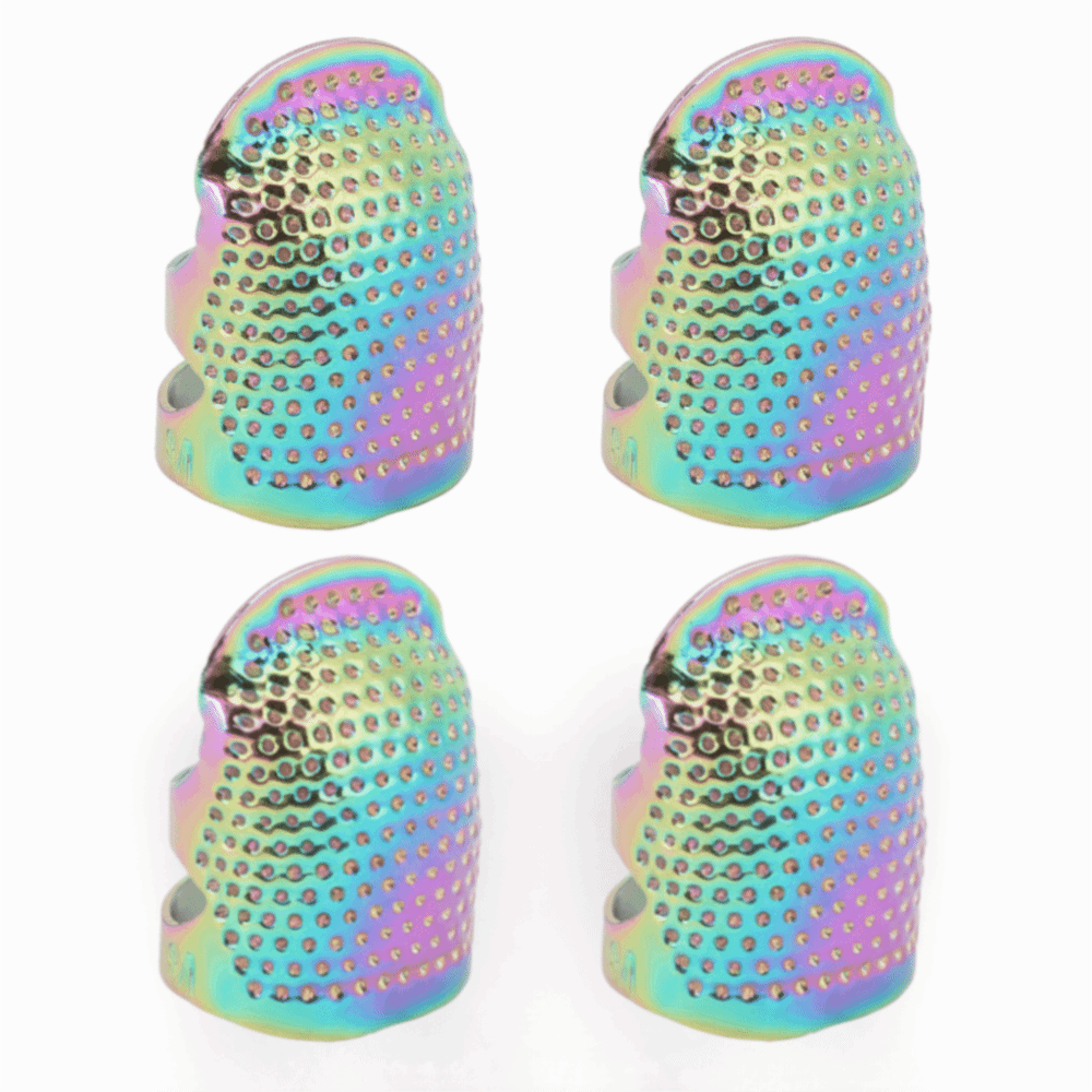 ปลอกนิ้วทองเหลืองทนทาน 4 ชิ้น  - Sewing Thimble Metal บทวิจารณ์และราคา