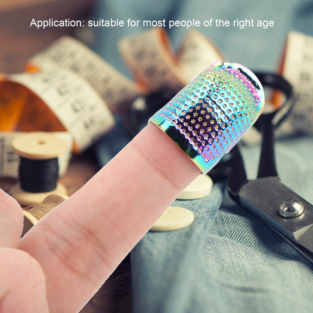 ปลอกนิ้วทองเหลืองทนทาน 4 ชิ้น  - Sewing Thimble Metal บทวิจารณ์และราคา