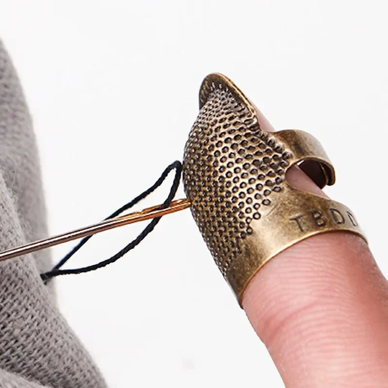 ปลอกนิ้วทองแดง 2 ชิ้น สำหรับเย - Sewing Thimble Metal บทวิจารณ์และราคา