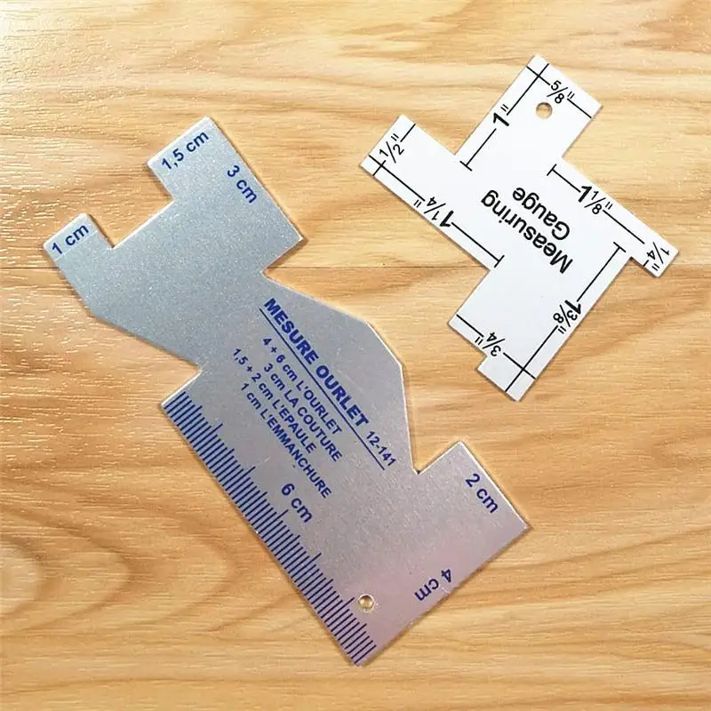 ผ้า MARKER ชอล์กตัดเสื้อและโลห - Sewing Gauge Ruler บทวิจารณ์และราคา