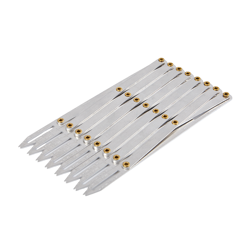 1ชิ้นตัวเว้นระยะรังดุมขยายกฎกา - Sewing Gauge Ruler บทวิจารณ์และราคา