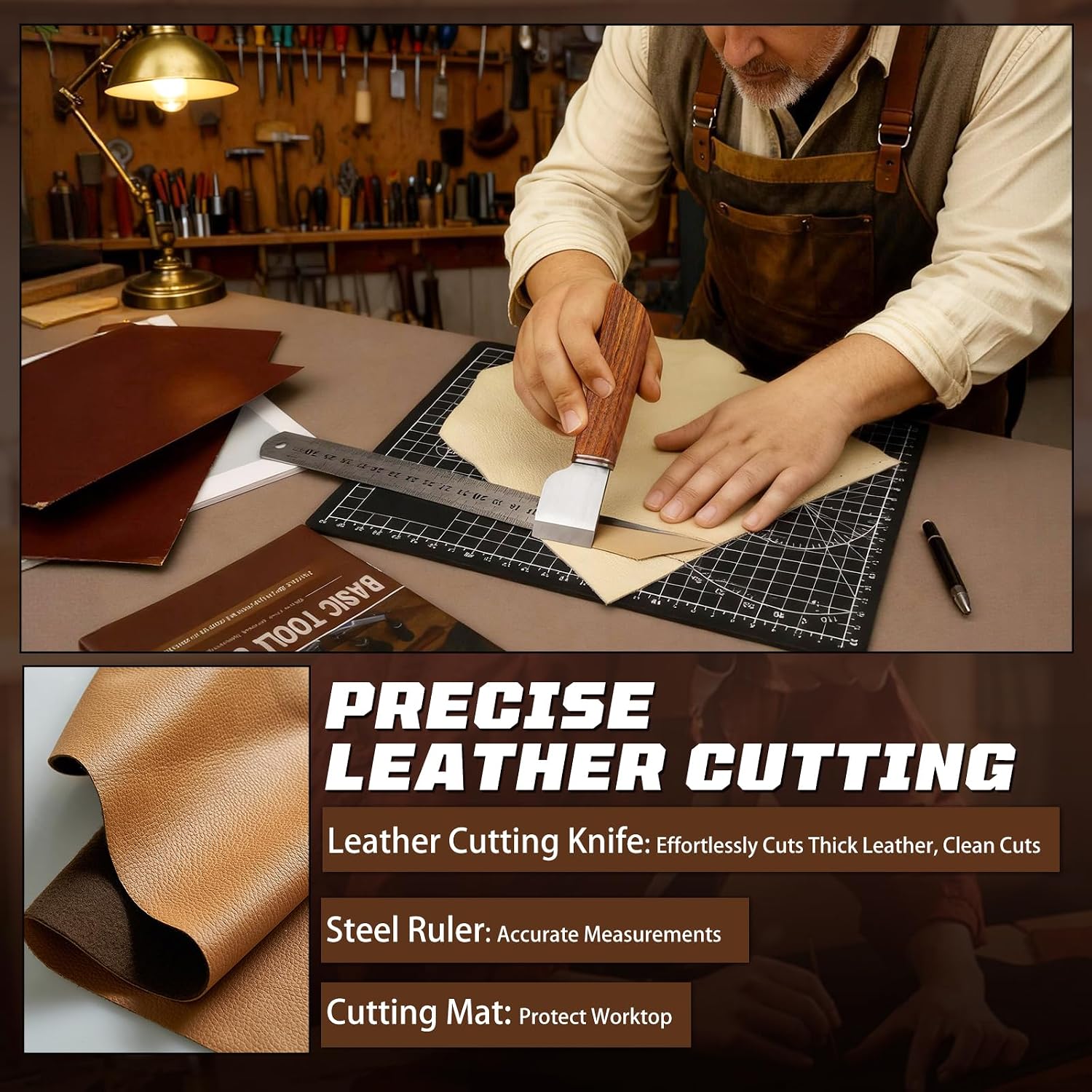 ชุดอุปกรณ์งานหนัง, เครื่องมือท - Sewing Kit บทวิจารณ์และราคา