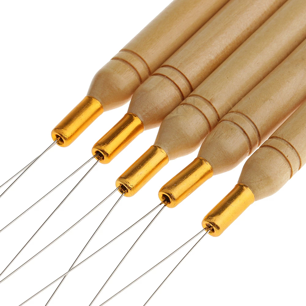 เครื่องมือห่วงไมโคร10ชิ้นมือจั - Needle Threader Tool บทวิจารณ์และราคา