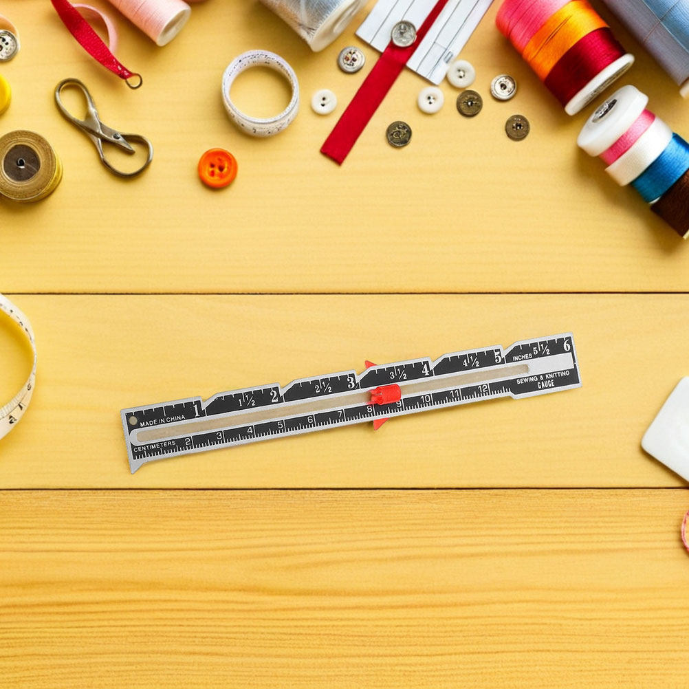 ชุดไม้บรรทัดสำหรับงานควิลท์แบบ - Sewing Gauge Ruler บทวิจารณ์และราคา