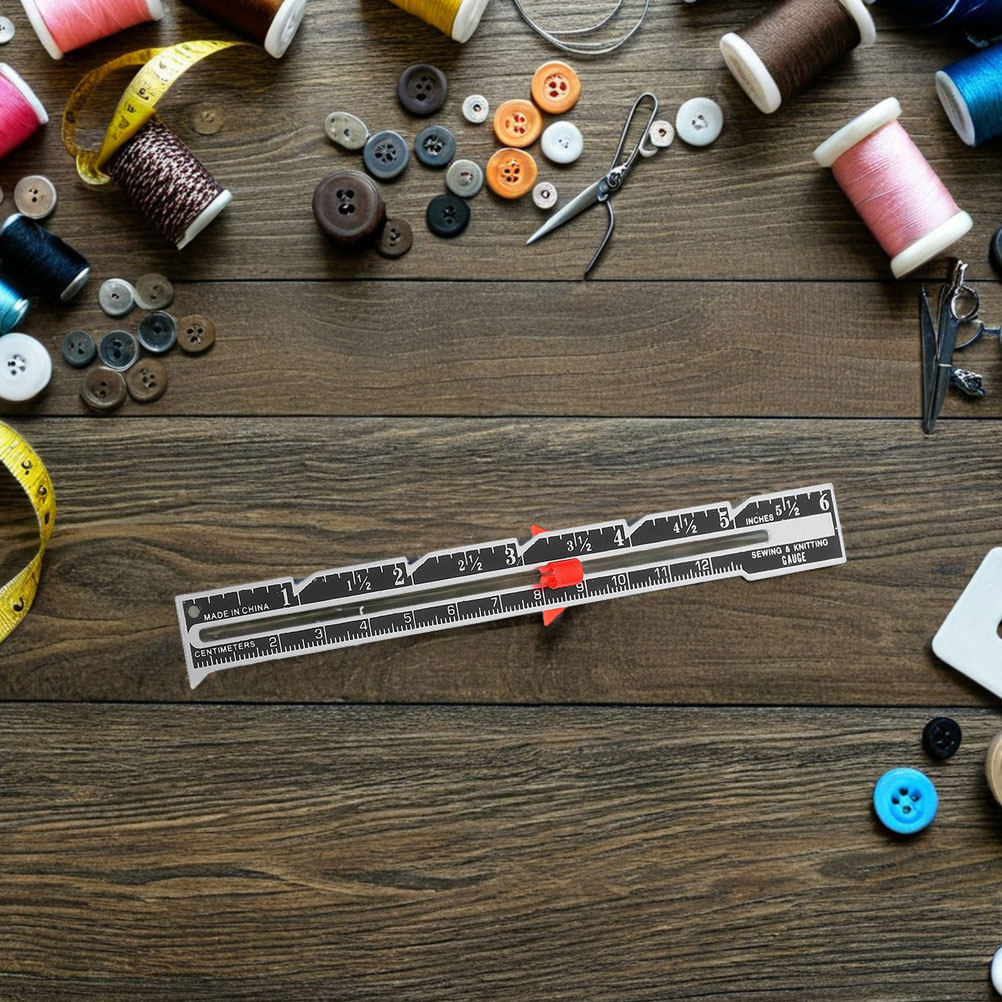ชุดไม้บรรทัดสำหรับงานควิลท์แบบ - Sewing Gauge Ruler บทวิจารณ์และราคา