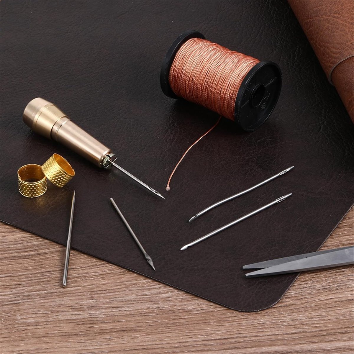 ชุดเข็มเย็บหนัง 9 ชิ้น พร้อมด้ - Sewing Kit บทวิจารณ์และราคา