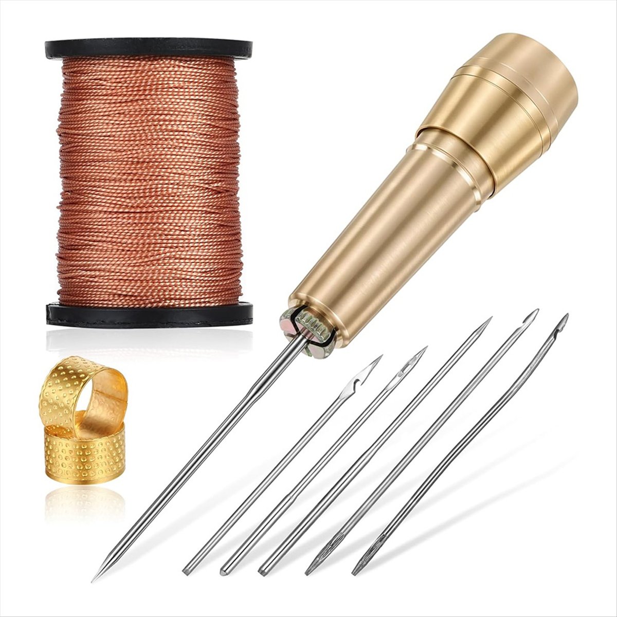 ชุดเข็มเย็บหนัง 9 ชิ้น พร้อมด้ - Sewing Kit บทวิจารณ์และราคา