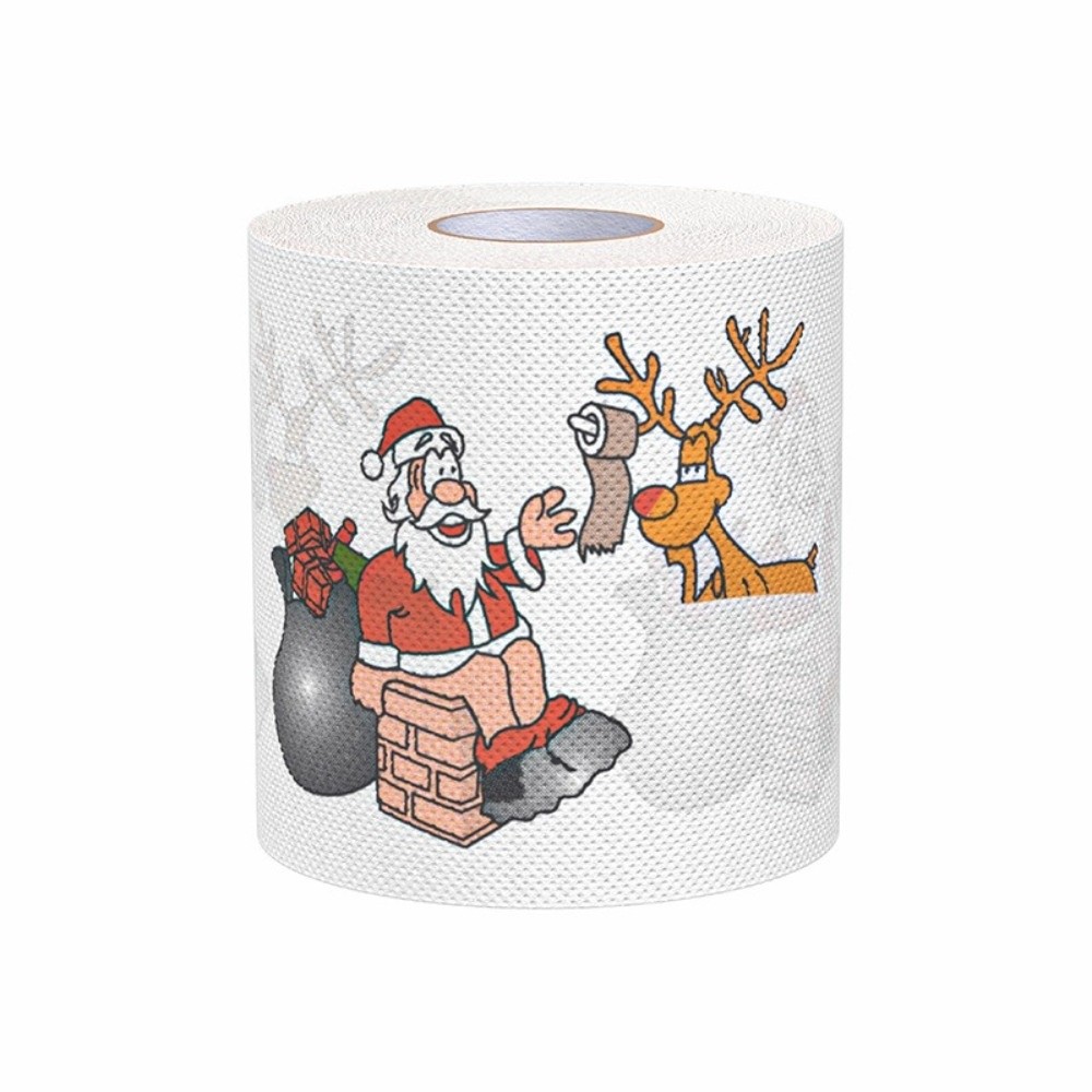 กระดาษชำระลายซานต้าคริสต์มาส ก - Pattern Tissue Paper บทวิจารณ์และราคา
