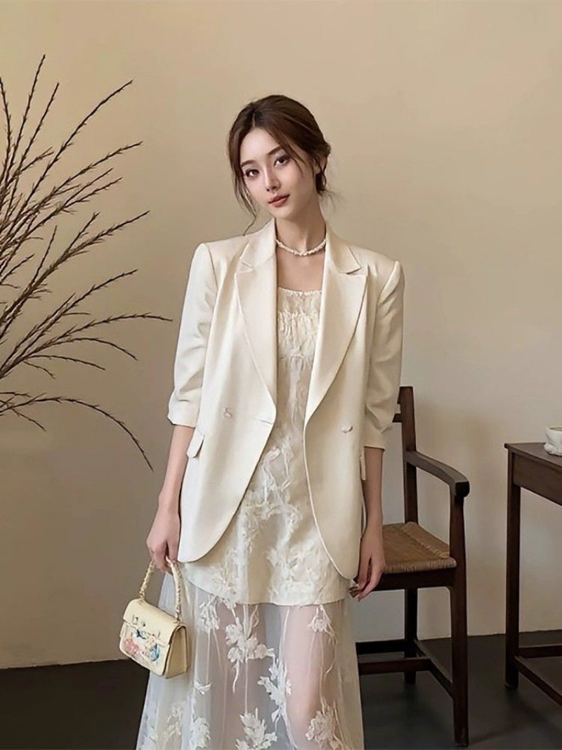 ชุดเดรสฤดูใบไม้ร่วงสุดหรูใหม่ล - Sewing Jackets บทวิจารณ์และราคา