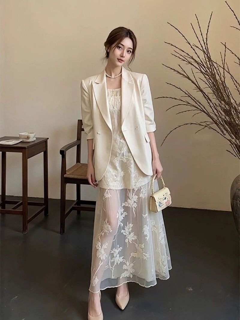 ชุดเดรสฤดูใบไม้ร่วงสุดหรูใหม่ล - Sewing Jackets บทวิจารณ์และราคา